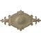 Ekena Millwork Quentin Ceiling Medallion, Hand-Painted Gobi Desert, 23 1/2"W x 12 1/4"H x 1 1/2"P CM23RO1GDF - alternate 1
